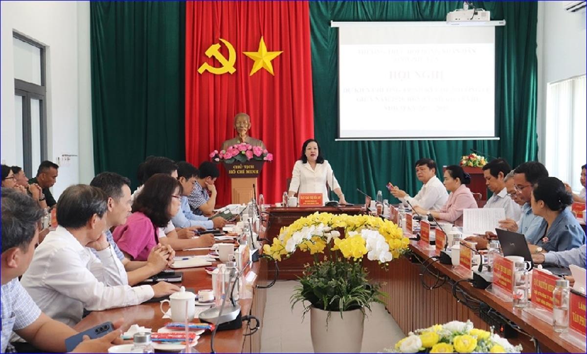 Hội nghị liên tịch dự kiến nội dung, chương trình Kỳ họp thường lệ giữa năm 2025, HĐND tỉnh