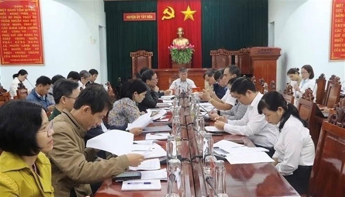 Tây Hòa: Kết quả thực hiện công tác nội chính, phòng, chống tham nhũng, tiêu cực và cải cách tư pháp quý I năm 2025