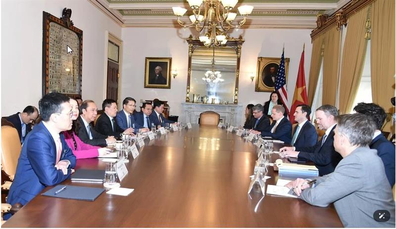 Việt Nam, Hoa Kỳ thống nhất khởi động đàm phán thỏa thuận thương mại đối ứng